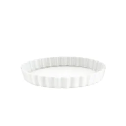 Pillivuyt tærtefad hvid Ø 21 cm