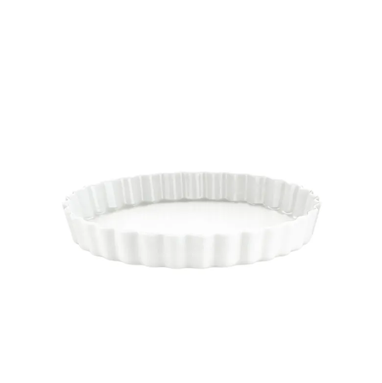 Pillivuyt tærtefad hvid Ø 21 cm