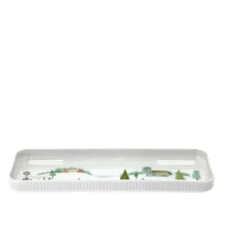 Pillivuyt Vinter fad hvid 36 x 12 cm