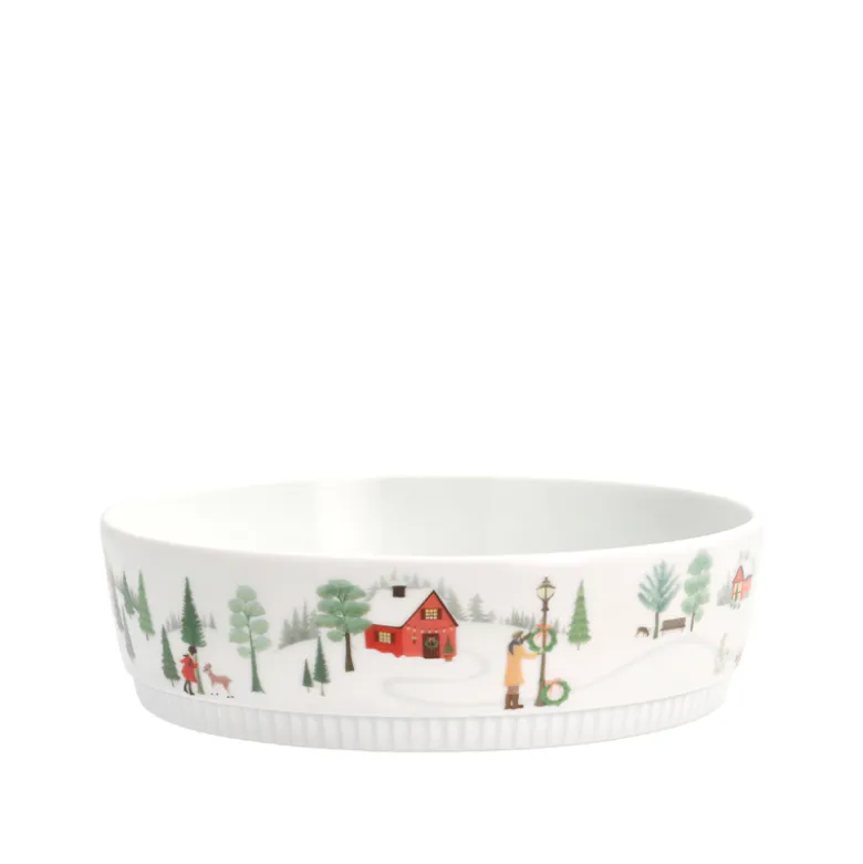 Pillivuyt Vinter skål nr. 4 hvid Ø 20 cm 1,2 liter