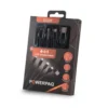 Powerpaq Multi 4-i-1 ladekabel sort 2 meter