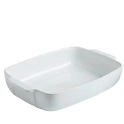 Pyrex ovnfast fad hvid keramik 30x22 cm