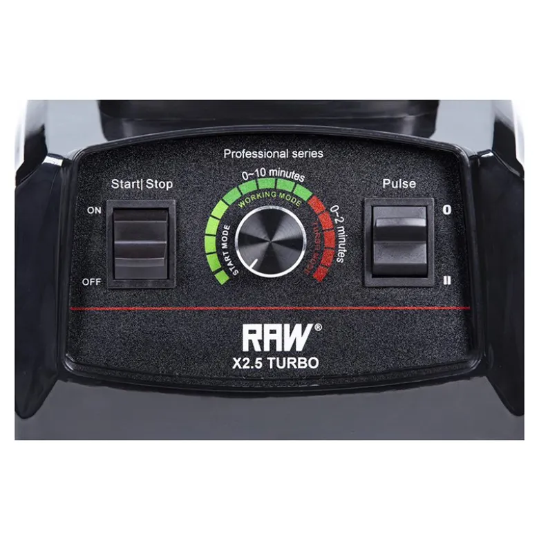 RAW X2.5 Turbo blender sort 2,2 liter