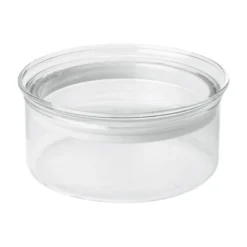 RIG-TIG STORE-IT opbevaringsglas med låg grå 0,4 liter