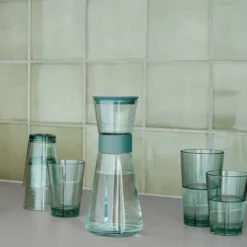 Rosendahl Grand Cru Recycled vandkaraffel klar/grøn 90 cl