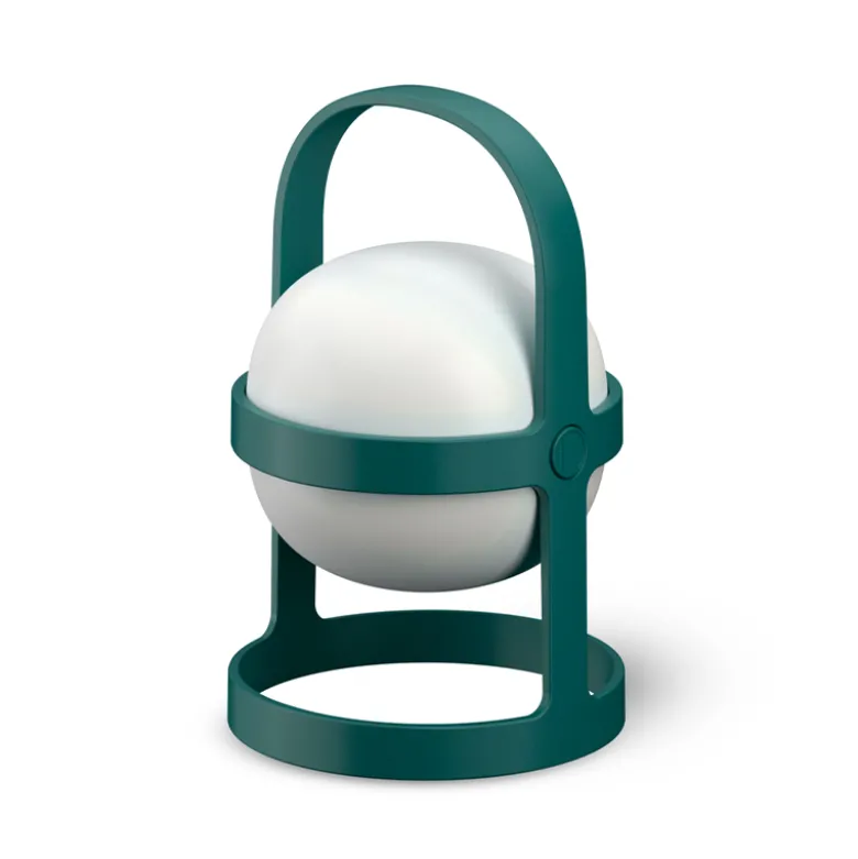 Rosendahl Soft Spot Solar Circular lanterne H 25 cm forest green