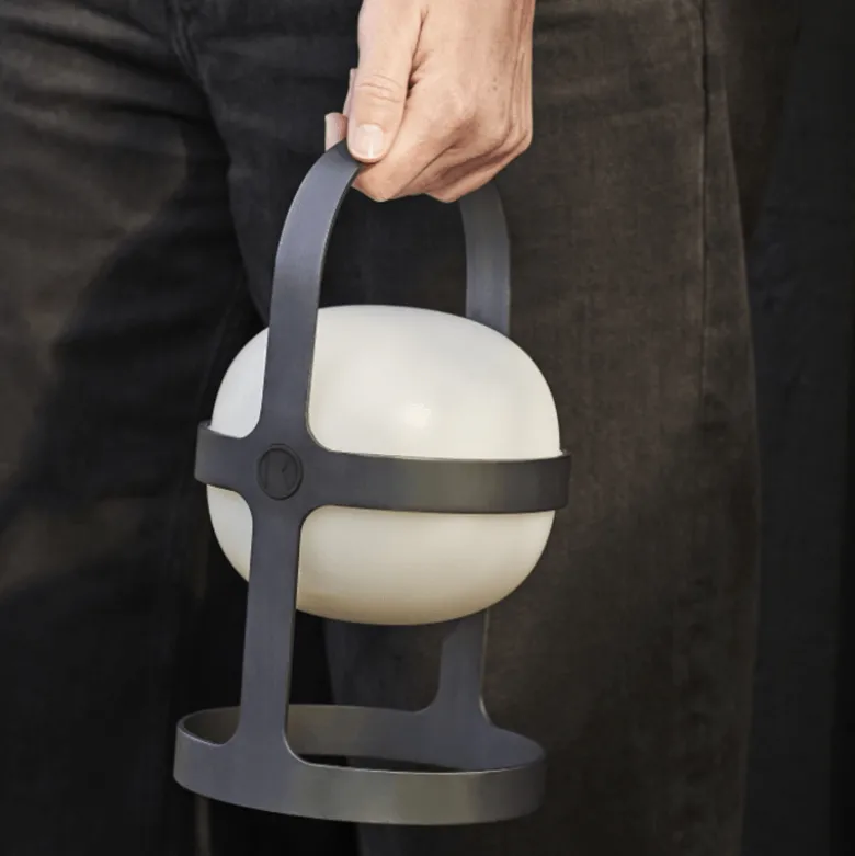 Rosendahl Soft Spot Solar lampe sort 18,5 cm