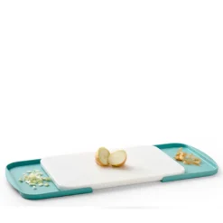 Rosti Separa skærebræt med bakker grøn 39,5 x 26,8 cm