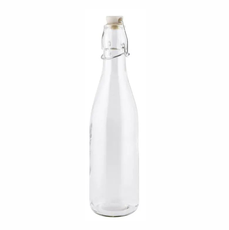 Saftflaske med låg 1 liter