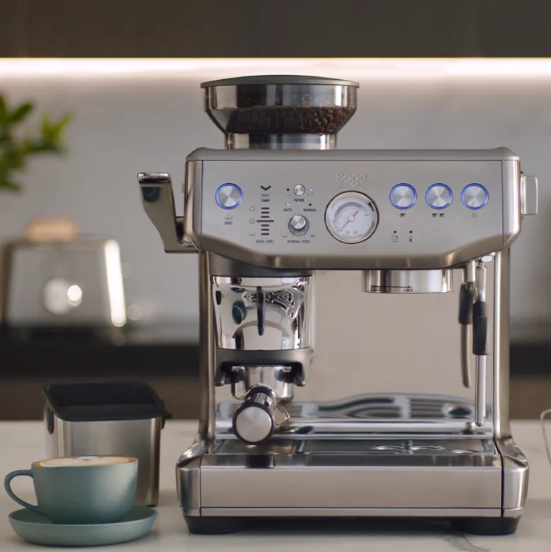 Sage Barista Express Impress SES 876 BSS espressomaskine steel