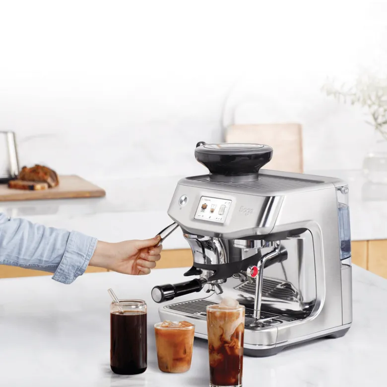 Sage Barista Touch Impress Cold SES882 ALM espressomaskine almond nougat