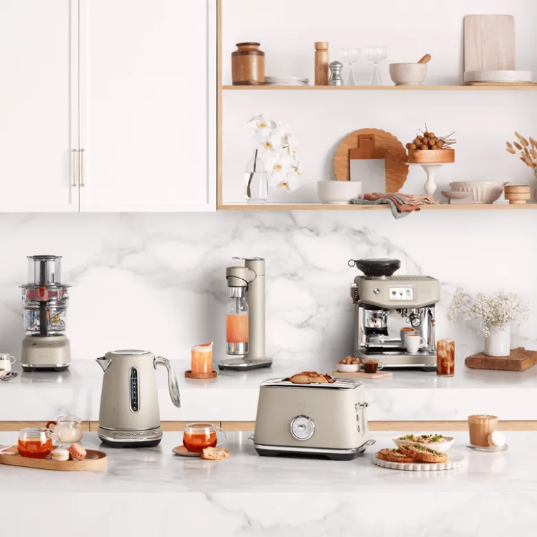 Sage Barista Touch Impress Cold SES882 ALM espressomaskine almond nougat