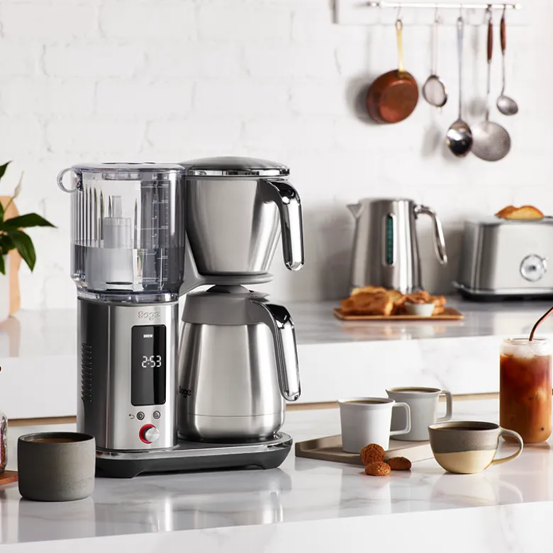 Sage SDC 465 BSS Luxe Brewer termokaffemaskine stål 1650 watt