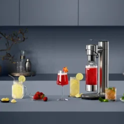 Sage the Infizz fusion soda maker børstet stål