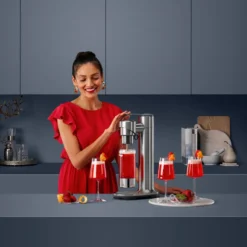 Sage the Infizz fusion soda maker børstet stål