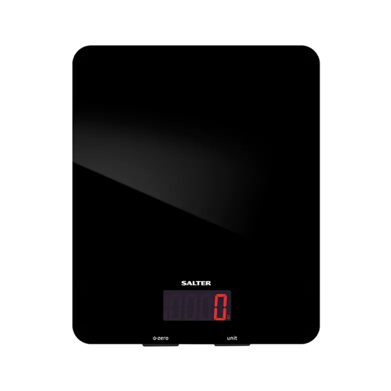 Salter køkkenvægt sort 10 kg