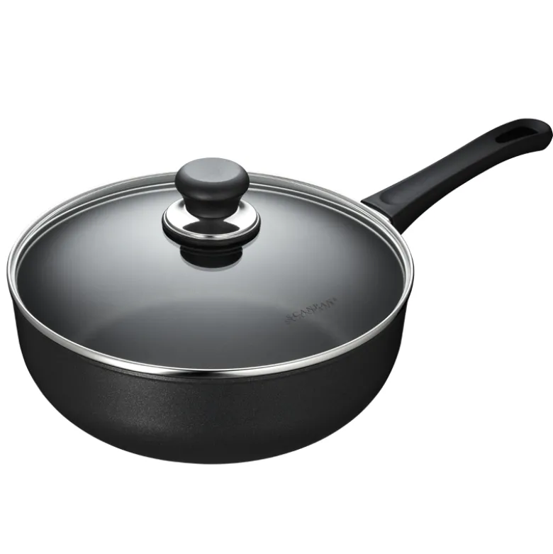 Scanpan Classic sauterpande sort Ø 26 cm med låg
