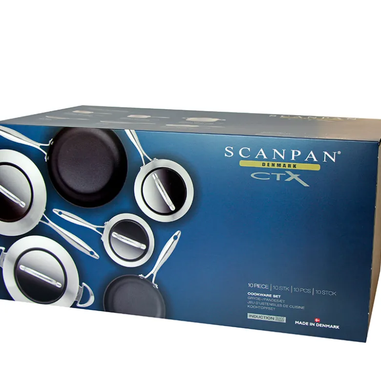 Scanpan CTX grydesæt med 10 dele