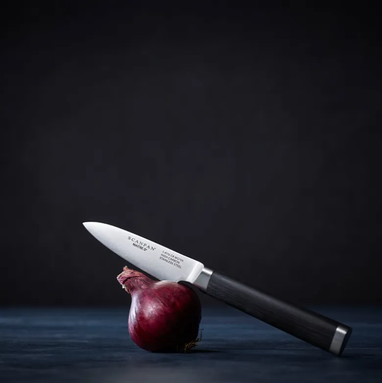 Scanpan Maitre D' urtekniv sort 8 cm