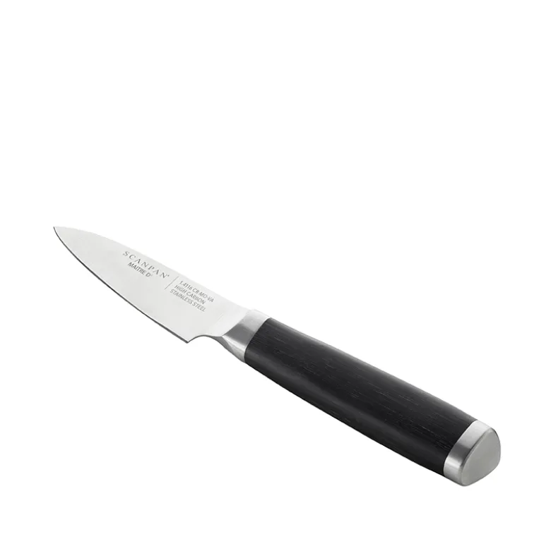 Scanpan Maitre D' urtekniv sort 8 cm