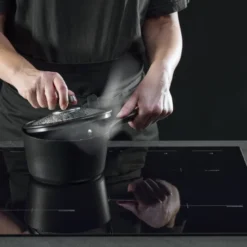 Scanpan Pro SB+ Induction kasserolle med låg sort non-stick 1.8 liter