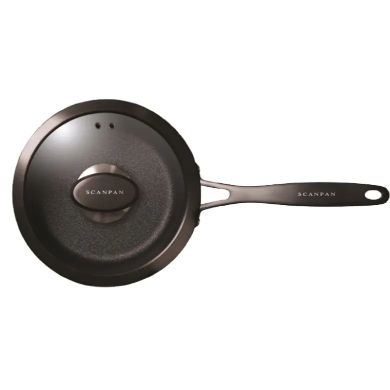 Scanpan Pro SB+ Induction kasserolle med låg sort non-stick 1.8 liter