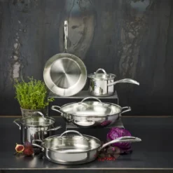 Scanpan STS chefpande med låg uden belægning Ø 32 cm