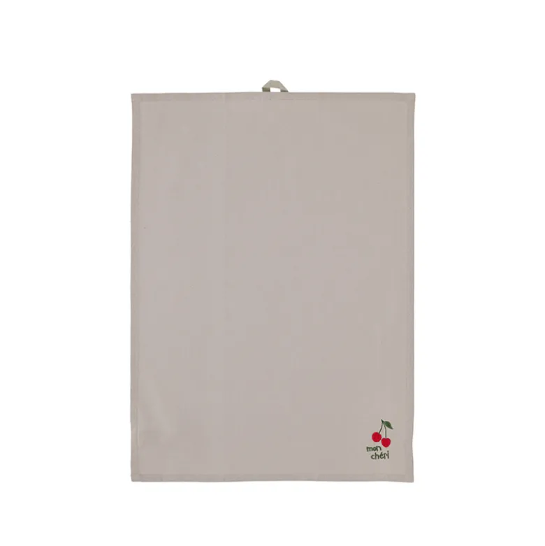 Södahl Bistro viskestykke kirsebær/citron 70x50 cm 2 stk.