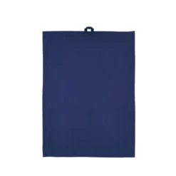 Södahl Blocks viskestykke blå/grå 2 stk 50x70 cm