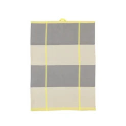 Södahl Blocks viskestykke gul 70x50 cm 2 stk