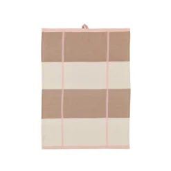 Södahl Blocks viskestykke rosa 2 stk 50x70 cm
