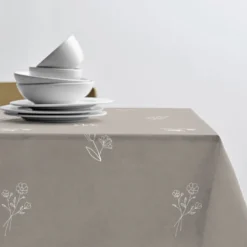 Södahl Charm dug sand/hvid 140x270 cm