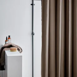 Södahl Comfort badeforhæng taupe 180x200 cm
