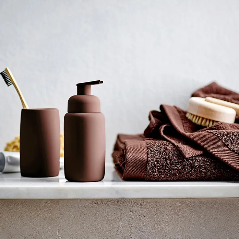Södahl Comfort Organic håndklæde coffee brown 50x100 cm