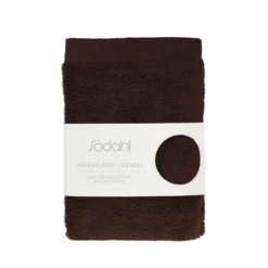 Södahl Comfort Organic håndklæde coffee brown 50x100 cm