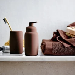 Södahl Comfort Organic håndklæde coffee brown 70x140 cm