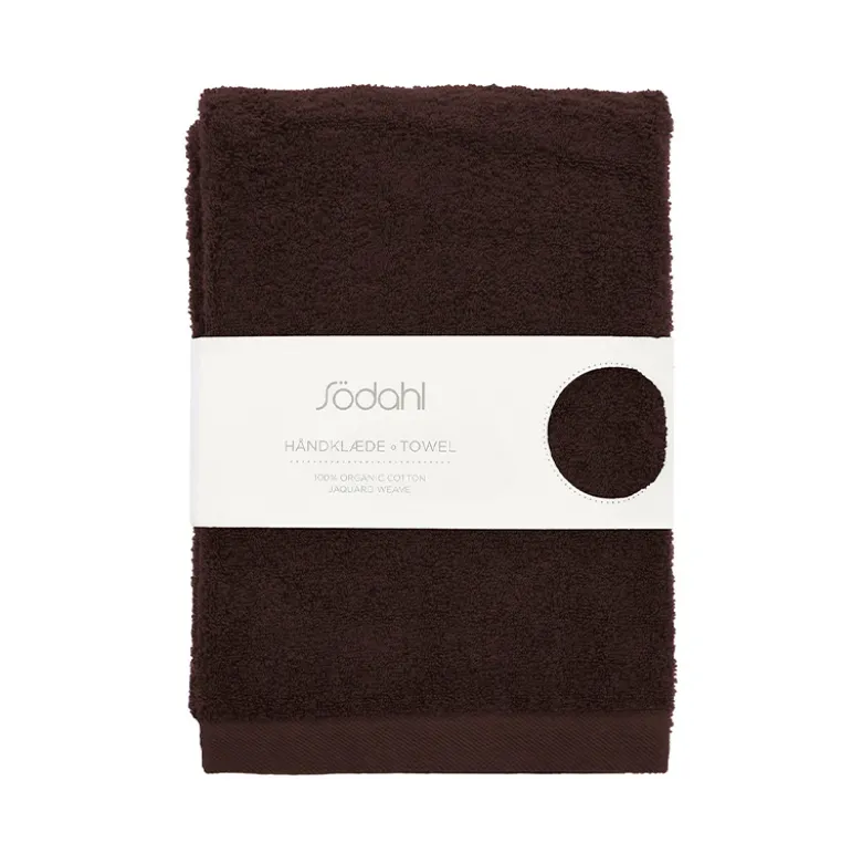 Södahl Comfort Organic håndklæde coffee brown 70x140 cm