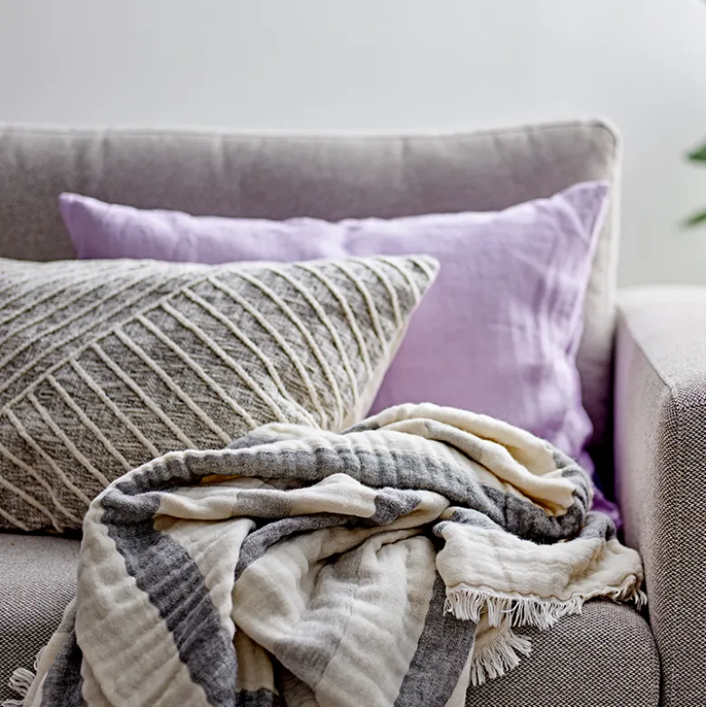 Södahl Diagonal pude offwhite 40x60 cm