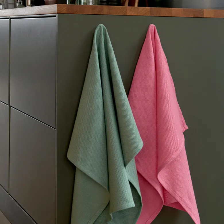 Södahl Diamond viskestykke bubblegum 50x70 cm