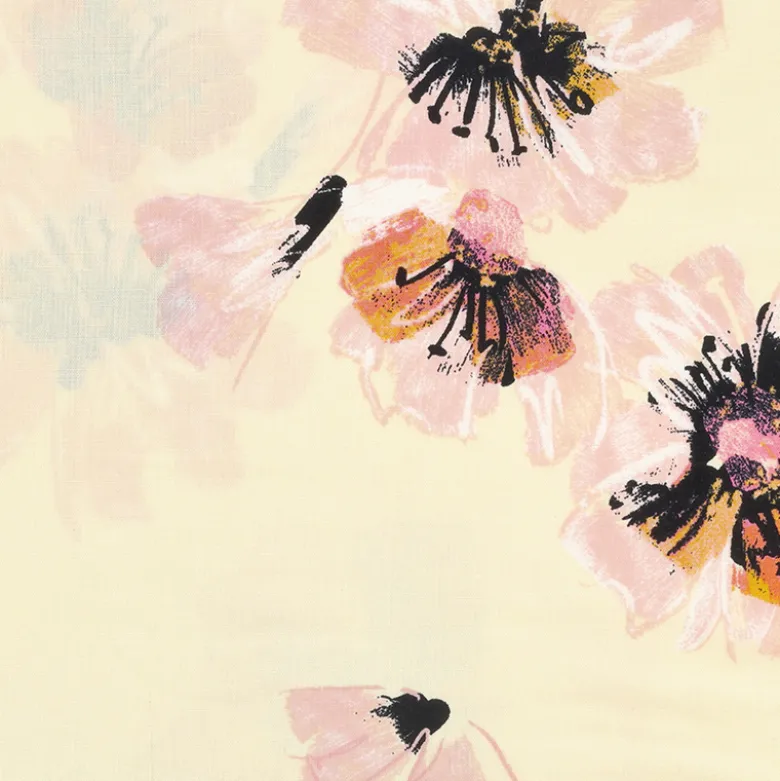 Södahl Flora sengetøj gul 140x220 cm
