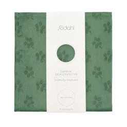 Södahl Forget-me-not damask mundserviet green 4 stk.