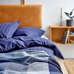 Södahl Noble sengetøj navy blue 140x200 cm