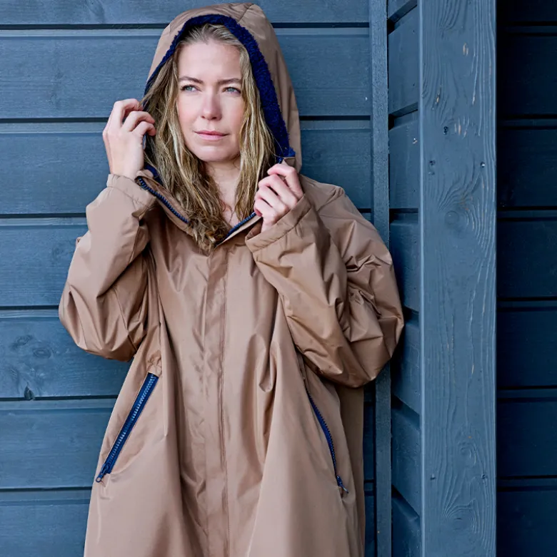 Södahl North vinterbadekåbe sand L/XL