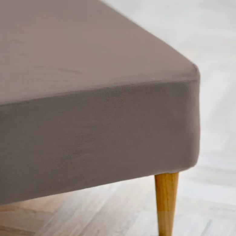 Södahl Organic Calm boxlagen taupe 180x200x30 cm