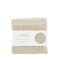 Södahl Organic Comfort håndklæde beige 40x60 cm