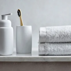Södahl Organic Comfort håndklæde white 40x60 cm