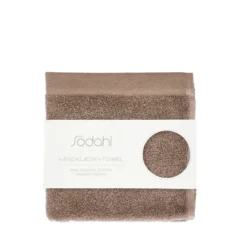 Södahl Organic Comfort håndklæde taupe 40x60 cm
