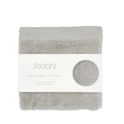 Södahl Organic Comfort håndklæde light grey 40x60 cm