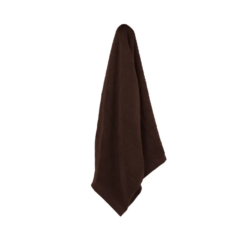 Södahl Organic Comfort håndklæde coffee brown 50x100 cm