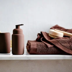 Södahl Organic Comfort håndklæde coffee brown 70x140 cm